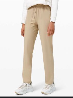 Lululemon Keep Moving High Rise Full Length Pant Trench size 2